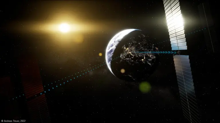 Photo: Space-Based Solar Power involves harvesting sunlight - Credit: A. Treuer/ESA