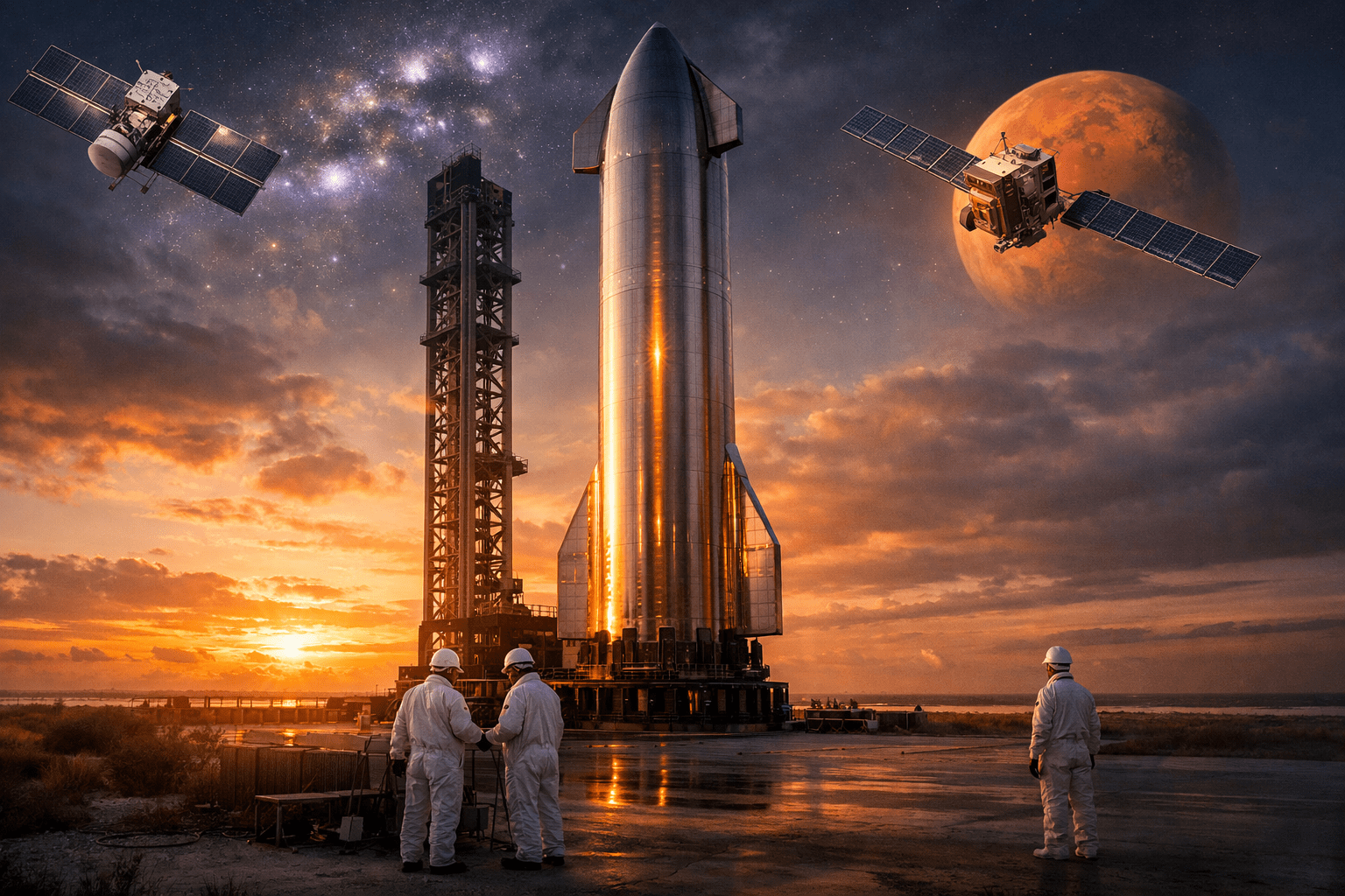 SpaceX Starship - AI Generated